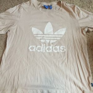 Adidas Tan Womens Tee